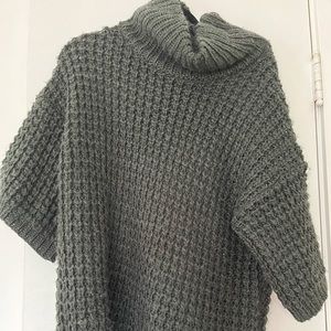 Anthro Chunky Knit Turtleneck